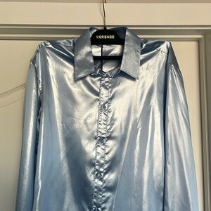 New unworn silk Versace shirt